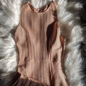 House of CB Peach Maxi Dress